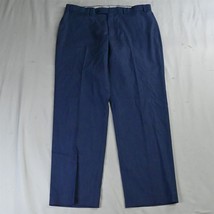 RRL Ralph Lauren 36 x 30 Blue Straight Flat Front Mens Dress Pants - £16.52 GBP