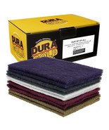 Dura-Gold Premium 6&quot; X 9&quot; 10 Scuff Pad Variety Pack, 2 Each Maroon, Gray... - $733.72 MXN