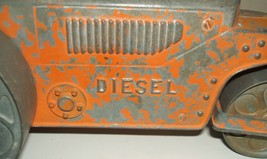 Vintage Hubley Kiddie &quot;Diesel Road Roller&quot; #480 toy 1950s - $65.00