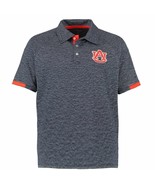 Chiliwear Auburn Tigers Spiral Polo Heather Gray Medium - $583.13 MXN
