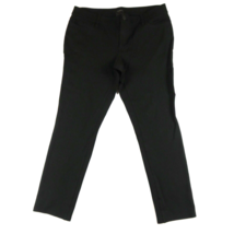 ANN TAYLOR FACTORY Black Modern Ponte Knit Cropped Pants Size 10 - £12.86 GBP