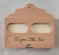 Vintage Plastic Pink Name Date Organizer  Forget Me Not Hang On Wall - £13.93 GBP