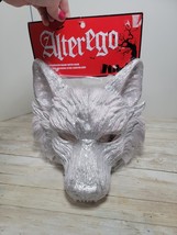 Alter Ego Bad Wolf Riding Hood Hard Plastic Silver w/ Silver Gray Wig Ha... - $44.73 CAD