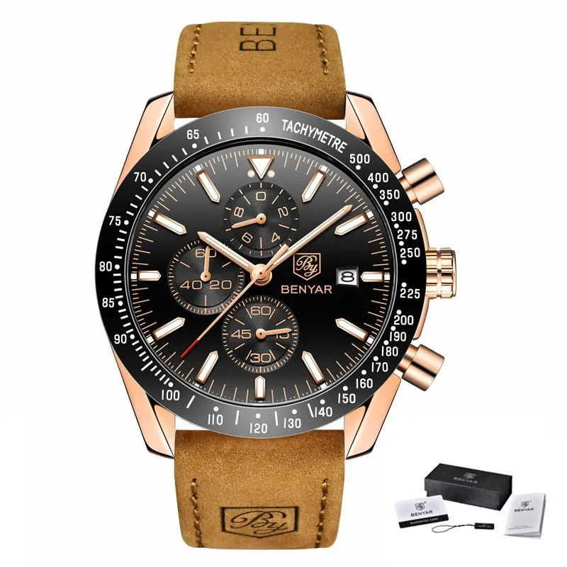 Men Watches Brand Luxury Silicone Strap Waterproof Sport Quartz Chronograph Mili - $119.72