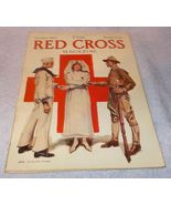 Authentic Red Cross Magazine October 1917 James Montgomery Flagg War Cover - £74.75 GBP