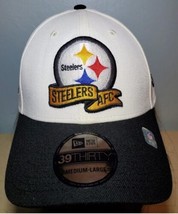 Pittsburgh Steelers AFC NEW ERA 39thirty NFL On field Hat 2022 Side Line Cap M/L - £18.67 GBP