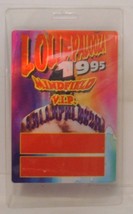 HOLE / SONIC YOUTH / PATTI SMITH - LOLLAPALOOZA 95 LAMINATE BACKSTAGE PASS - $15.00