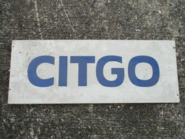 Vintage Citgo Gas Station Metal Sign Oil Automotive Repair shop - £211.77 GBP
