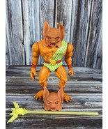 Vintage 80s Galoob Blackstar Action Figure (C) - Gargo w/ Staff &amp; Spare ... - $33.85