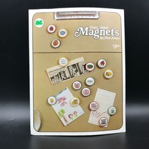 Vintage Cross Stitch Patterns, Magnets by Ann Evans, Needlework Booklet ... - $7.85