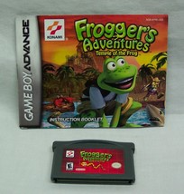 FROGGER&#39;S ADVENTURES Temple of the Frog NINTENDO GAME BOY ADVANCE GAME w... - £11.61 GBP