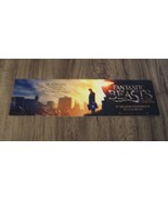 J.K. ROWLING FANTASTIC BEASTS And Where To Find PROMO BOOKMARK NY CON EX... - £9.79 GBP