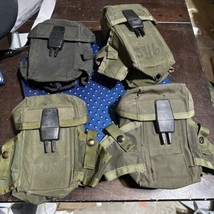 Vintage US Army ALICE LC1 Small Arms Ammo Pouch 8465 00 001 6487- Lot of 4 - £30.95 GBP