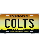 Indiana State Background Novelty Metal License Plate Tag (Colts AWG) - £11.94 GBP