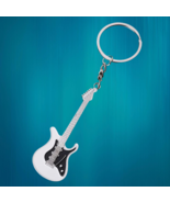 Hard Rock Skull Style Guitar Keychain - £2.34 GBP