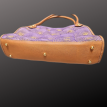 Eric Javits Lil Circles Tote Lavender Tan  image 4