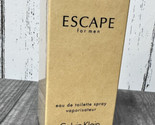 Escape For Men By Calvin Klein Eau De Toilette Spray 50ml 1.7oz Brand Ne... - £14.88 GBP