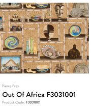 Pierre Frey Out Of Africa Fabric Heavy 95x54 Cotton/linen - $480.15