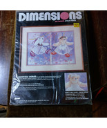 Dimensions 1987 Maypole Bears no count cross stitch kit unopened - $25.00