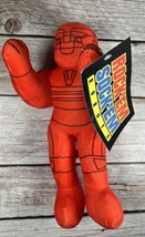 Toy Factory 9&quot; Rock&#39;Em Sock&#39;Em RED Robot Plush  Stuffed Toy NEW - £4.74 GBP