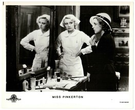 MISS PINKERTON (1932) Pre-Code Mystery Nurse Joan Blondell Watches Mary Doran - £19.67 GBP