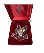 Waterford Crystal 2001 Dove Christmas Ornament w/Original Box Bag &amp; Tags... - $41.16 CAD