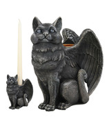 Ebros Gothic Angel Winged Cat Gargoyle Candle Holder Statue - €23,40 EUR