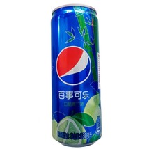 10 Cans of Pepsi China White Shaddock (Pomelo) & Green Bamboo Flavor 330ml Each - $52.25