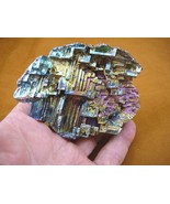 r54-4) big 9 oz Bismuth rainbow crystal element Bi gemstone Mineral spec... - €195,38 EUR