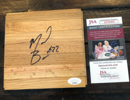 Markel Brown Signed Oklahoma State Cowboys/Nets Signed Floor Board W/ JS... - $29.65