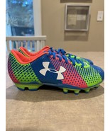 Under Armour New In Box Women’s Cleats Size 5.5 Multicolor UA W CF Force FG - $30.00