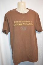 John Deere Brown T-Shirt Every Season is Deere Season Large - $15.20