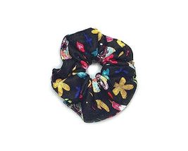 Sugar Skull Day of the Dead Pattern Soft Cotton Elastic Scrunchie Hair T... - £9.34 GBP