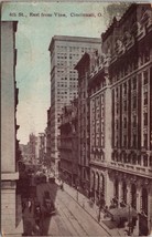 4th St East from Vine Cincinnati OH Postcard PC676 - £13.14 GBP