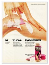 Crazylegs Moisturizing Shaving Gel Vintage 1972 Full-Page Magazine Ad - £7.58 GBP