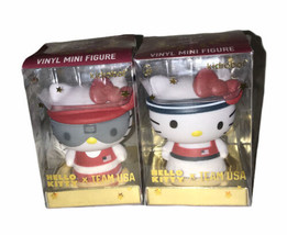 Hello Kitty x Team USA Mini Vinyl Figures - Tennis &amp; Volleyball - Kidrobot - £13.04 GBP