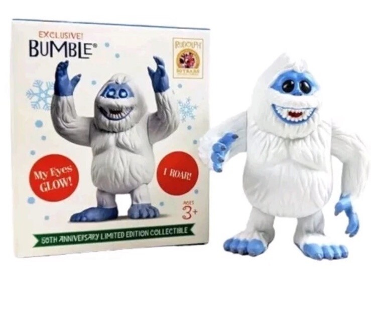 Rudolph 50th Anniversary Limited Edition Snow Monster (Bumble) White - $14.73