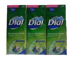 21 Bars Dial Mountain Fresh Antibacterial  Deodorant Soap 3.2 Oz. Each - £39.24 GBP