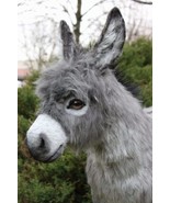 Stuffed Donkey. Custom Pet Plush. Taxidermied Animals. Poseable Art Doll... - $1,995.00