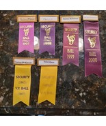 Lot 6 Vintage 1997 1998 1999 2000 VP Veiled Prophet Ball Security PIN RI... - $945.47 MXN