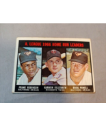 Topps 1967 American League Home Run Leaders #243 Baseball Card - £5.43 GBP