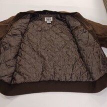 City Streets RN#93677 Men's Brown Full Zip Genuine Leather Jacket Pocket Size XL image 11