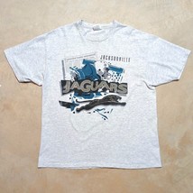 Vintage 90s Jacksonville Jaguars NFL Football Single Stitch T-Shirt - Size XL - £27.01 GBP