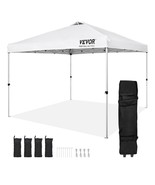 VEVOR Pop Up Canopy Tent, 10 x 10 ft, 250 D PU Silver Coated Tarp, with ... - $3,666.83 MXN