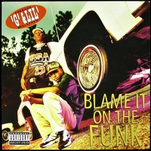 INDO G &amp; LIL&#39; BLUNT &quot;BLAME IT ON THE FUNK&quot; 2000 POSTER/FLAT 2-SIDED 12X1... - $22.49
