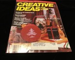 Creative Ideas for Living Magazine November 1984 Patchwork Tree Skirt - £7.96 GBP