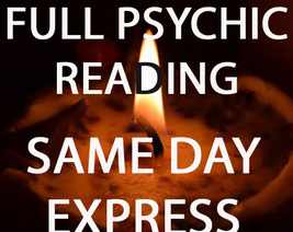 Same Day Express Choose An Area Reading Psychic 98 Yr Old Witch Cassia4 Albina - £54.17 GBP