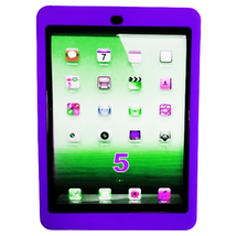 Shock Resistant Hybrid Style Case w/ Kickstand for iPad Air 1 PURPLE/BLACK - $8.56