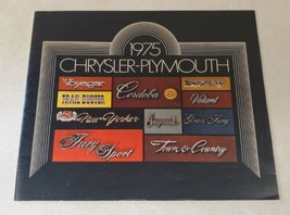 Vintage 1975 Chrysler Plymouth Sales Brochure Booklet - Duster Valiant Fury - $19.60