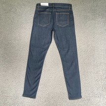 LOFT Jeans Womens 4 27 Skinny Slim Pockets Dark Blue Stretch Denim Pants 28x31 - £14.57 GBP
